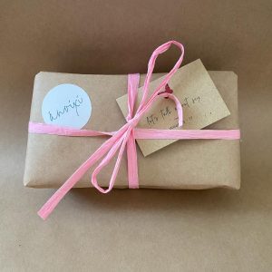 Wrapped pregnancy gift for delivery